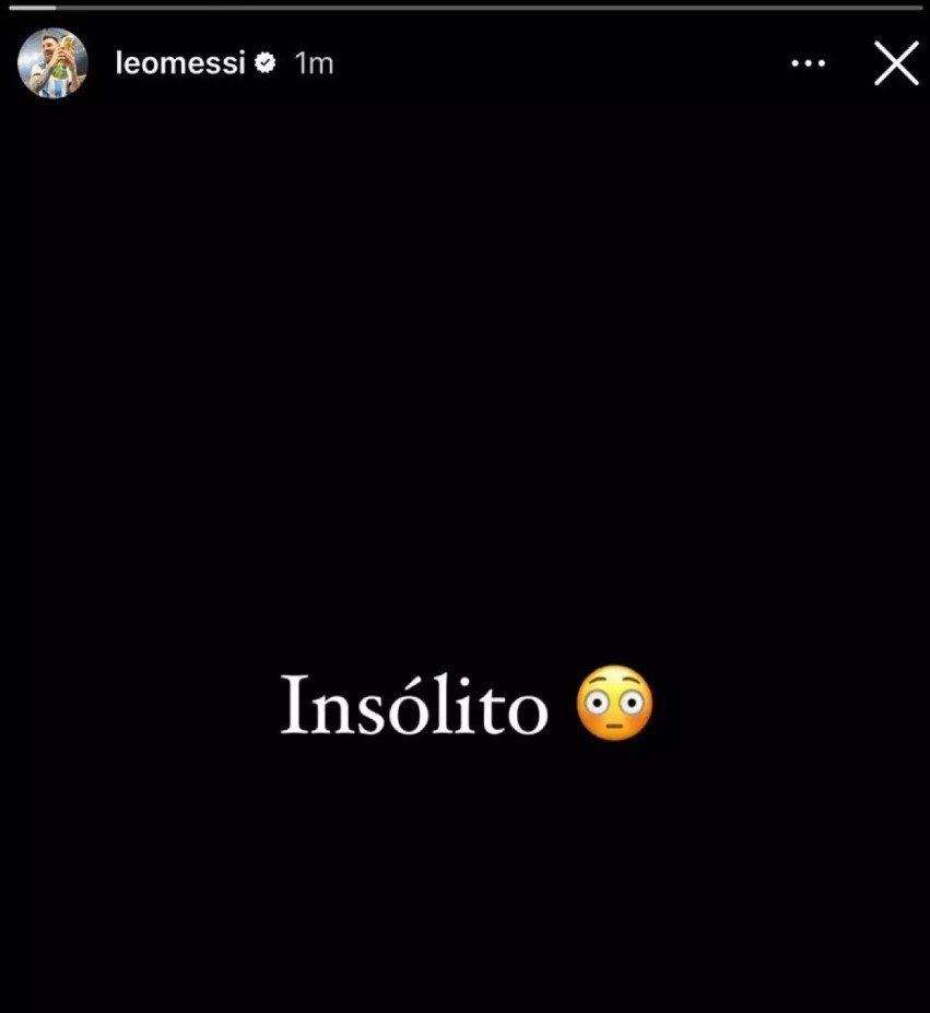 sindiran messi di insta story