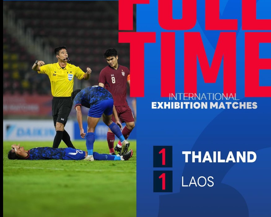 Hasil Rival Indonesia di ASEAN: Jamu Laos, Thailand Gagal Menang