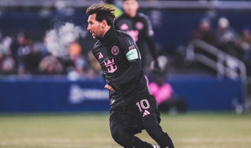 Lionel messi bawa inter miami menang atas Sporting kansas _ Strategibola