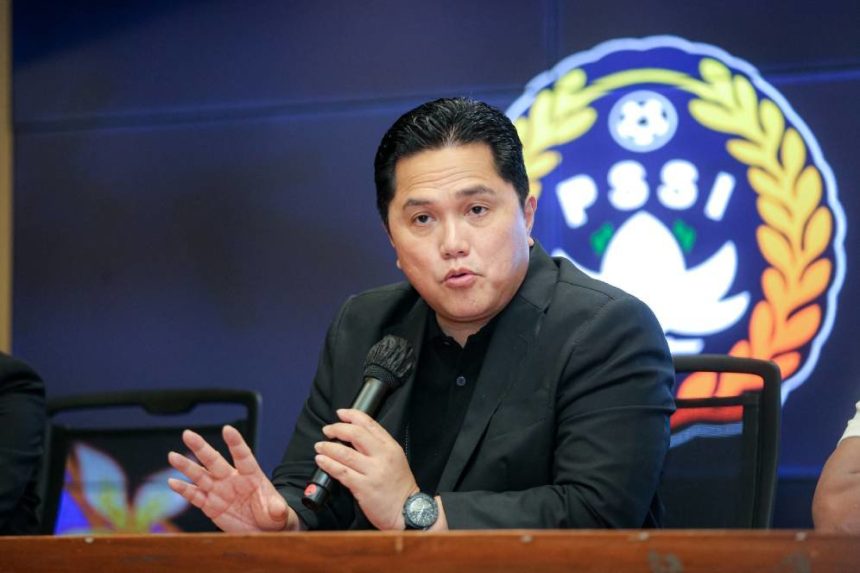 erick thohir tolak indra sjafri untuk pelatih sea games 2025