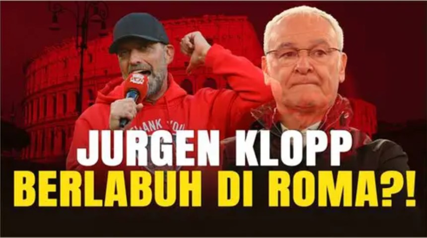 Jurgen Klopp latih ke serie A AS Roma