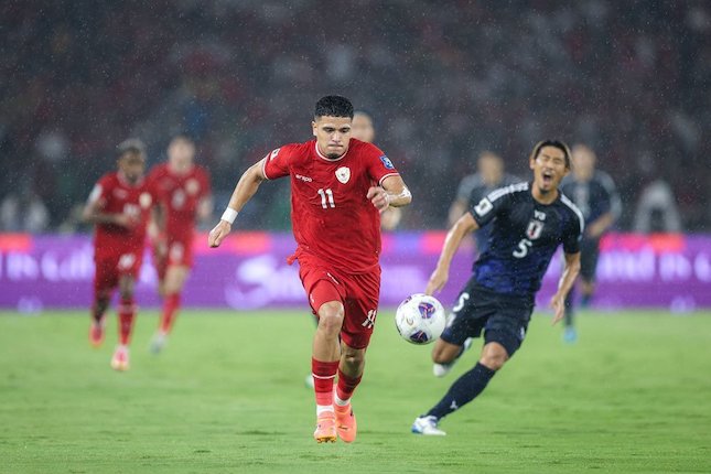 ragnar oeratmangoen saat lawan jepang di kualifikasi piala dunia 2026