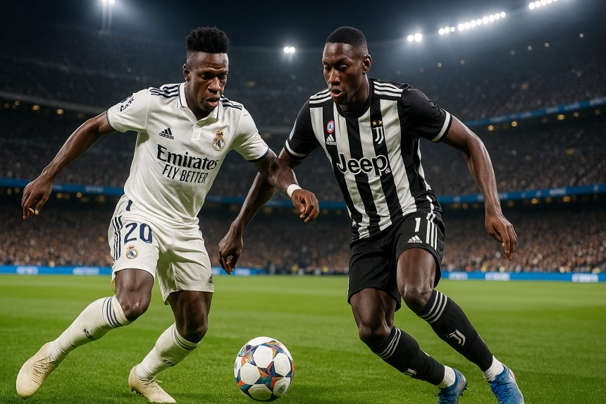Real Madrid vs Juventus 2 Juli 2025 - image generated by ai
