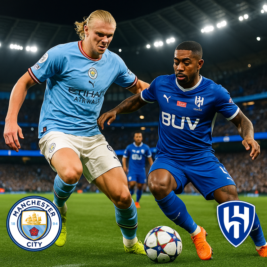 Man City vs Al Hilal 1 Juli 2025