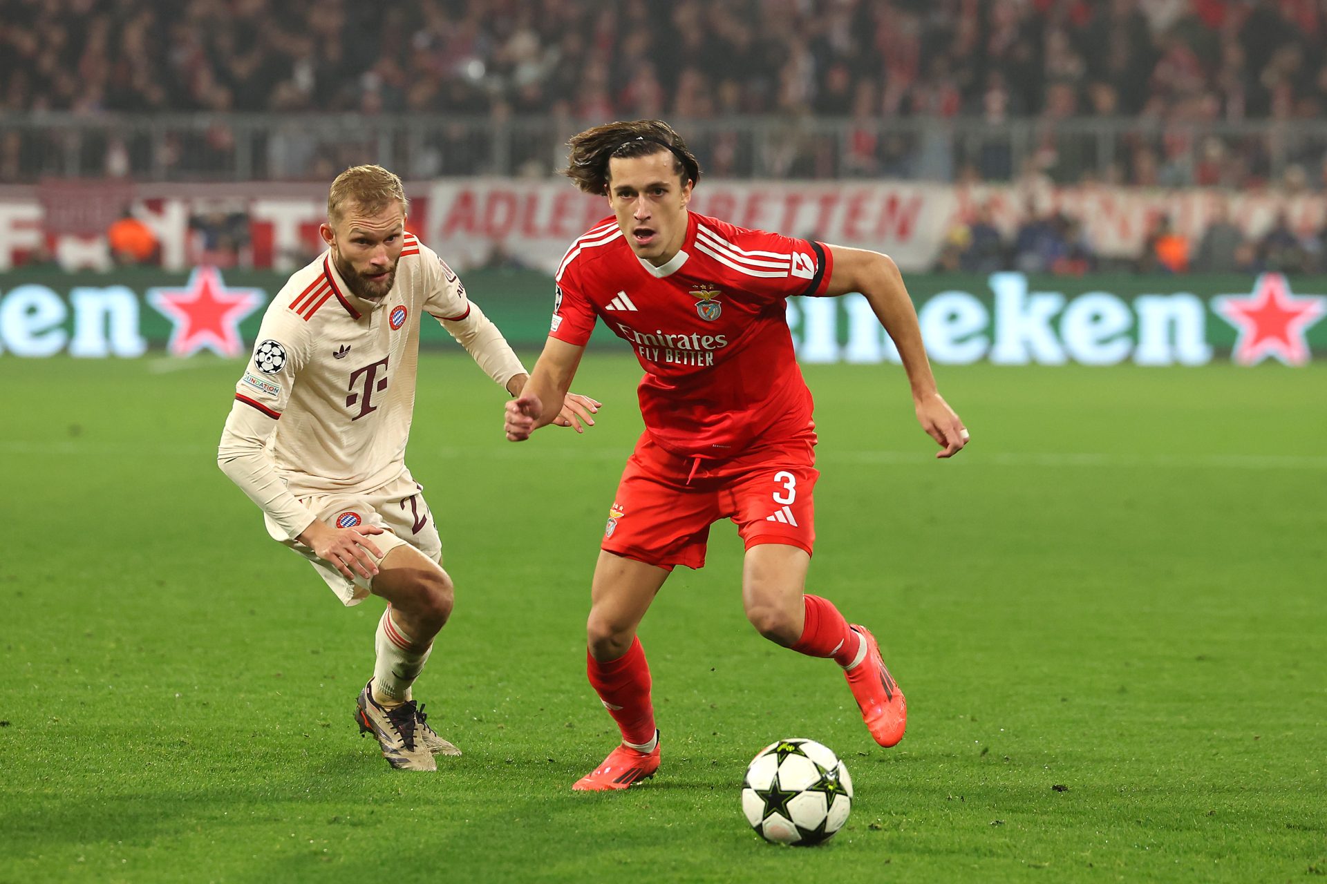 head to head benfica vs bayern munchen