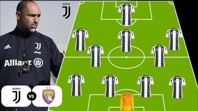 susunan pemain al ain vs juventus