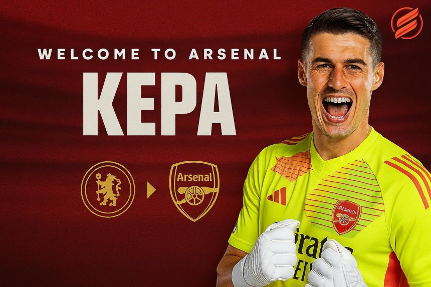 Kepa Arrizabalaga Sah Bergabung Dengan Arsenal