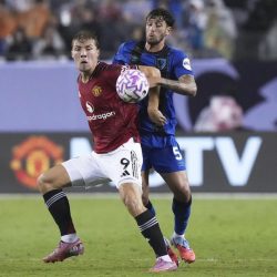 Penyerang Manchester United Rasmus Hojlund