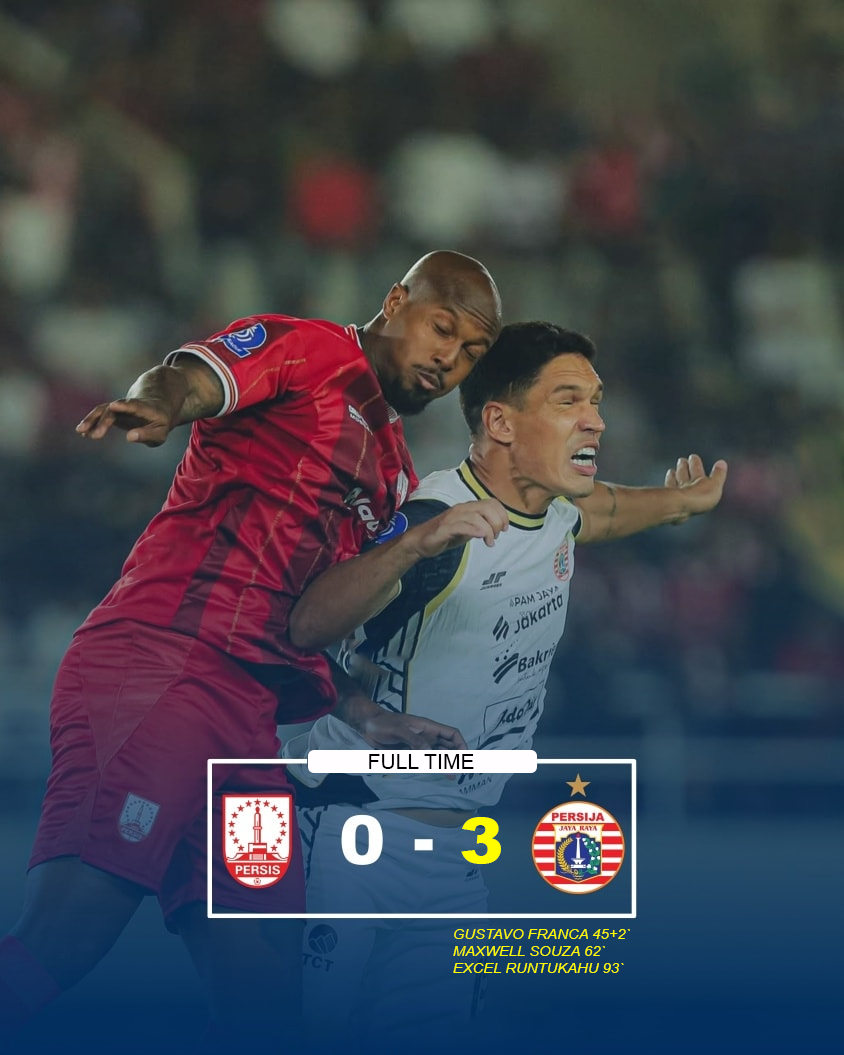 Hasil Persis Solo vs Persija Jakarta