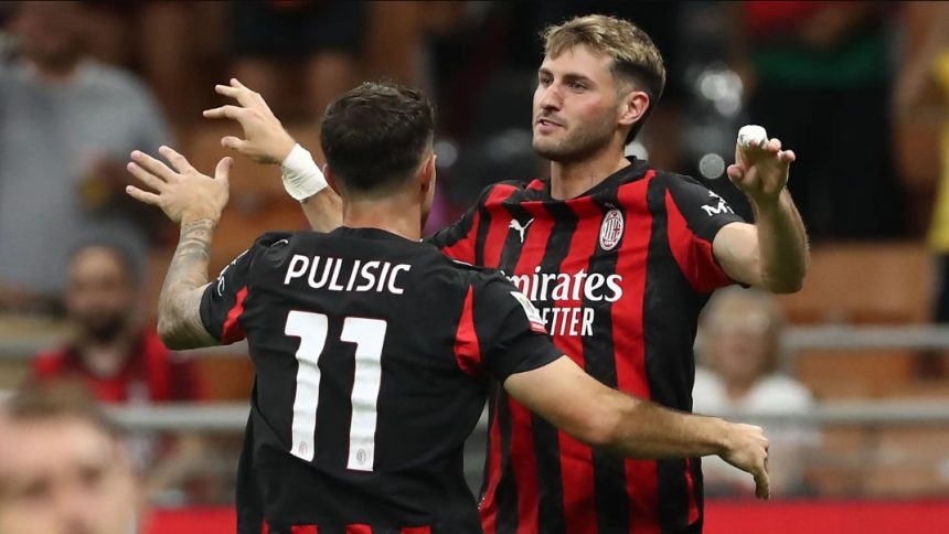 Rafael Leao dan Pulisic Kunci Kemenangan AC Milan di Copa Italia