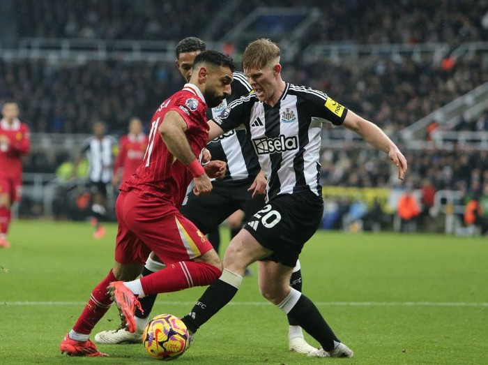 susunan pemain newcastle vs liverpool