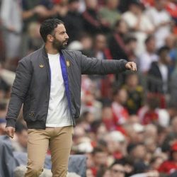 Ruben Amorim pada laga pekan ke-3 Premier League