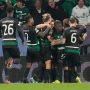Selebrasi skuad Sporting Lisbon