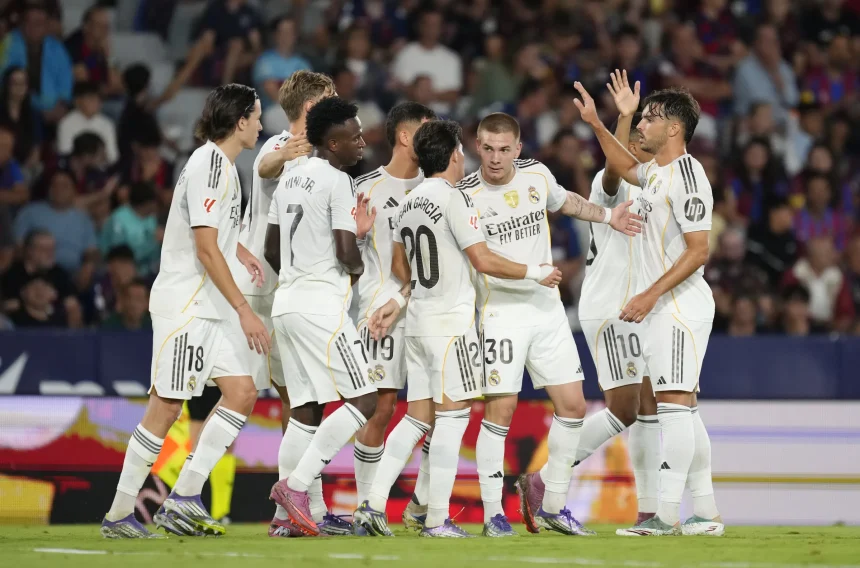 Real Madrid Menang 4-1 Levante
