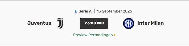 head to head juventus vs inter milan