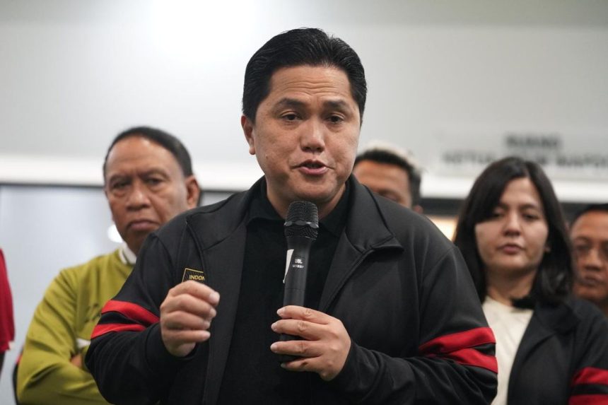 Erick Thohir Minta Maaf Usai Indonesia Gagal ke Piala Dunia 2026: “Kami Sudah Berjuang Maksimal”