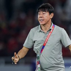 Shin Tae-yong saat masih menjadi pelatih Timnas Indonesia