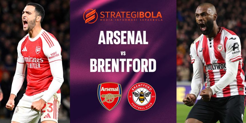 susunan pemain arsenal vs brentford