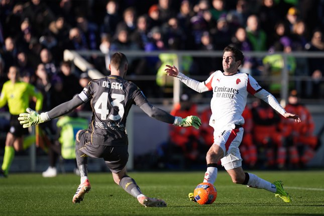 Pemain AC Milan Christian Pulisic