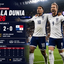 Inggris Taklukkan Panama 2-0