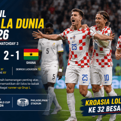 Kroasia Tundukkan Ghana 2-1