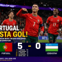Portugal Hancurkan Uzbekistan 5-0