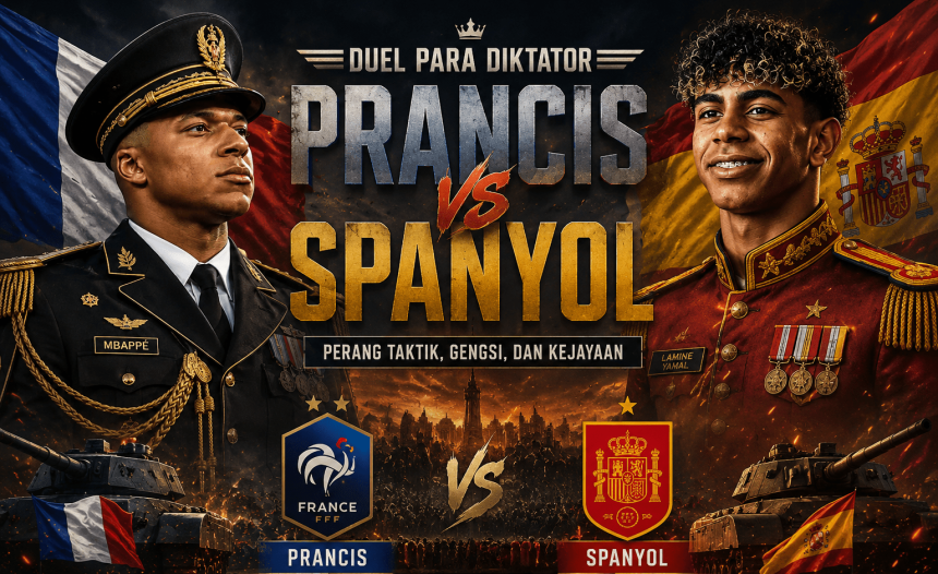 Prediksi Prancis vs Spanyol: Diktator Mbappe Siap Menggulingkan La Roja