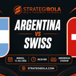 Susunan Pemain Argentina vs Swiss 12 Juli 2026