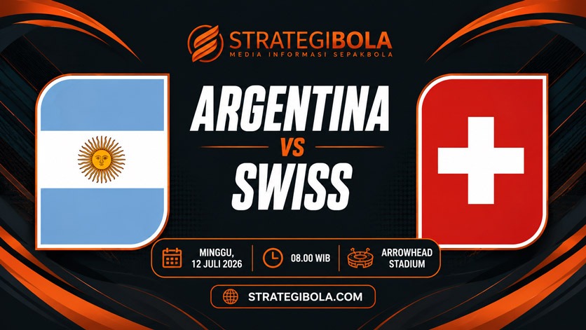Susunan Pemain Argentina vs Swiss 12 Juli 2026