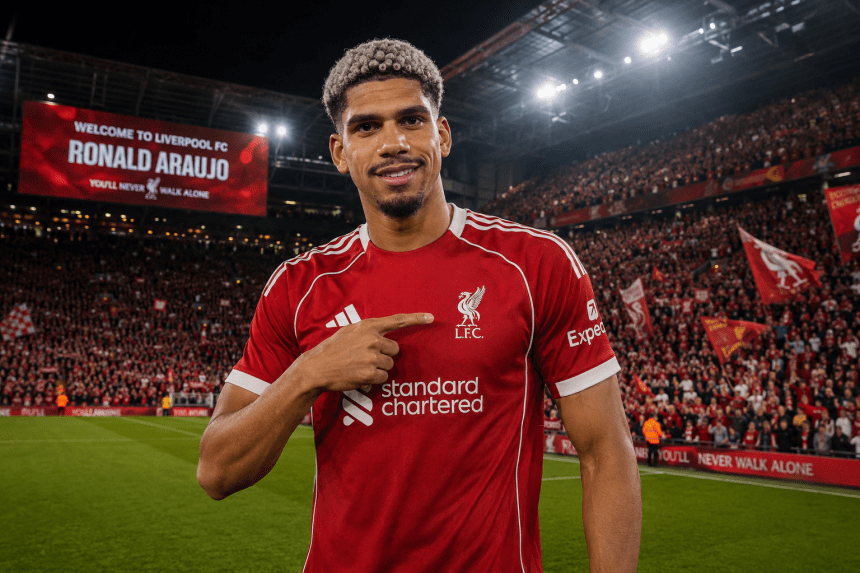 ronald araujo terima pinangan liverpool